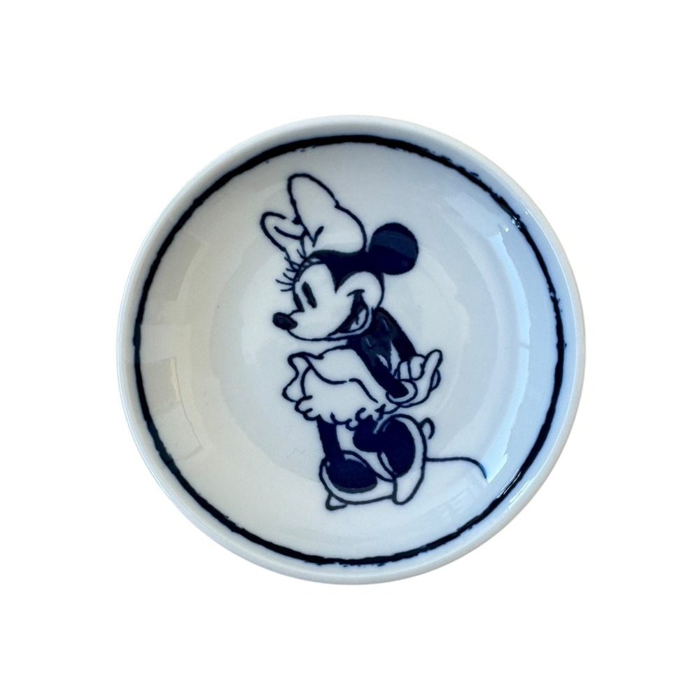 Minnie Mouse Vintage Maebata Disney Plate Porcelain Made in Japan